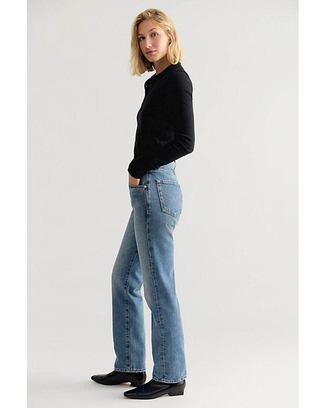 Citizens of Humanity Blue 90S French High Rise Straight Jeans