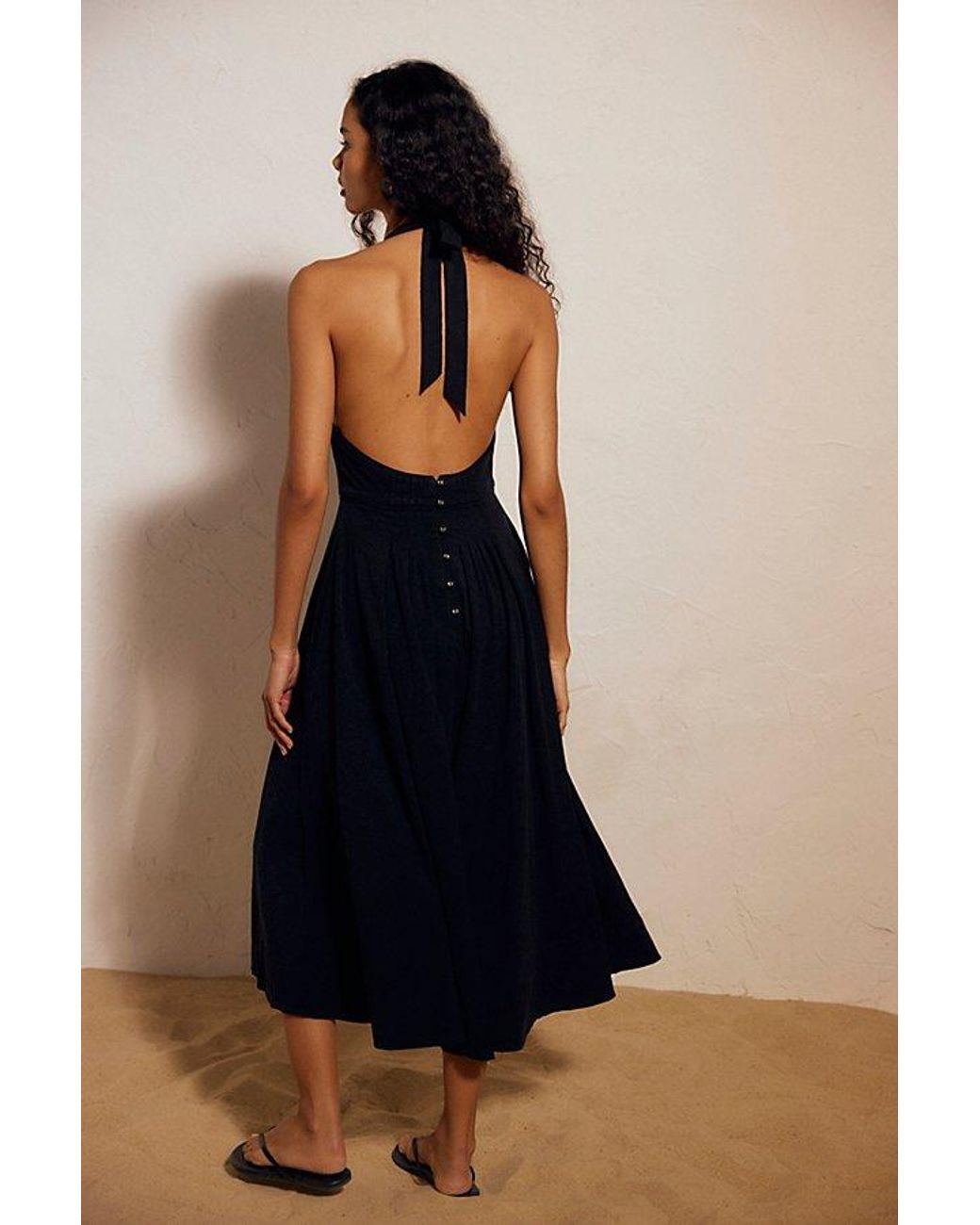 free-est Blue Rowe Midi Dress By