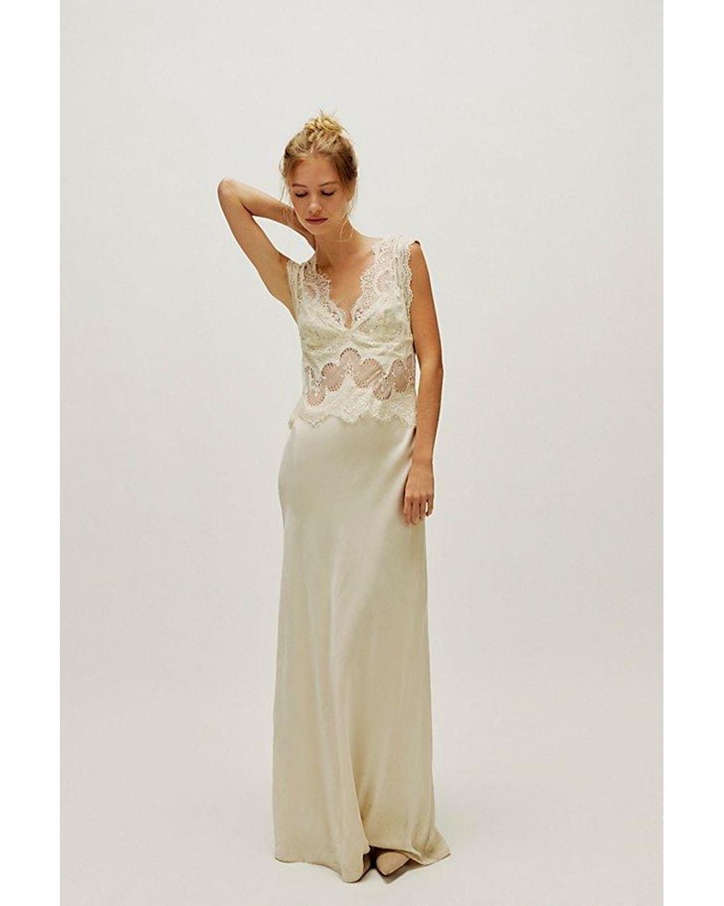Third Form Natural Visions Lace Maxi Dress