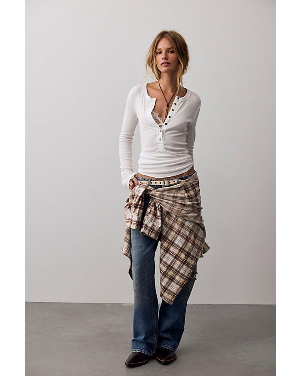 Free People Gray We The Free Jamie Henley