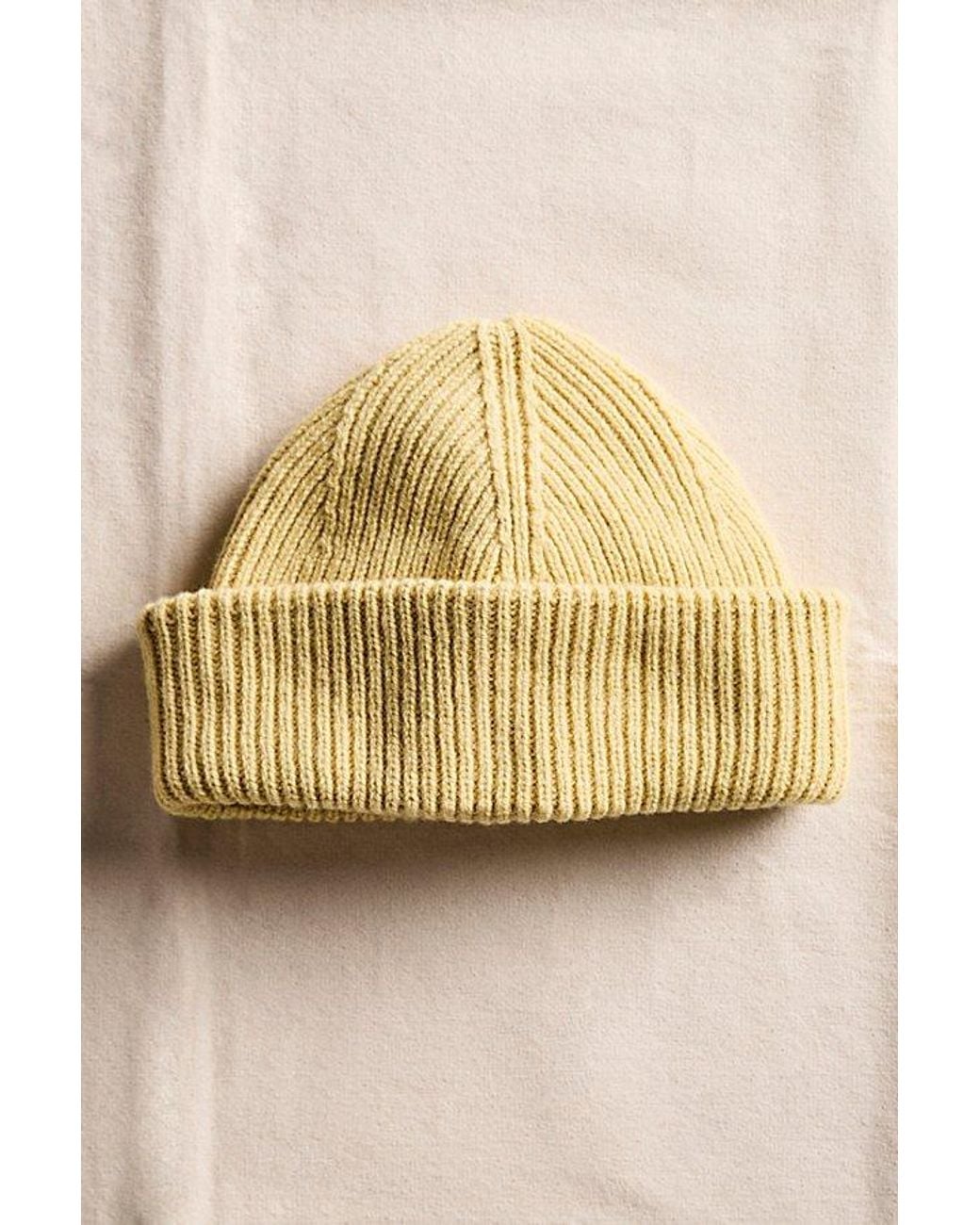 CLÒIMH Metallic Chunky Soft Wool Beanie Hat