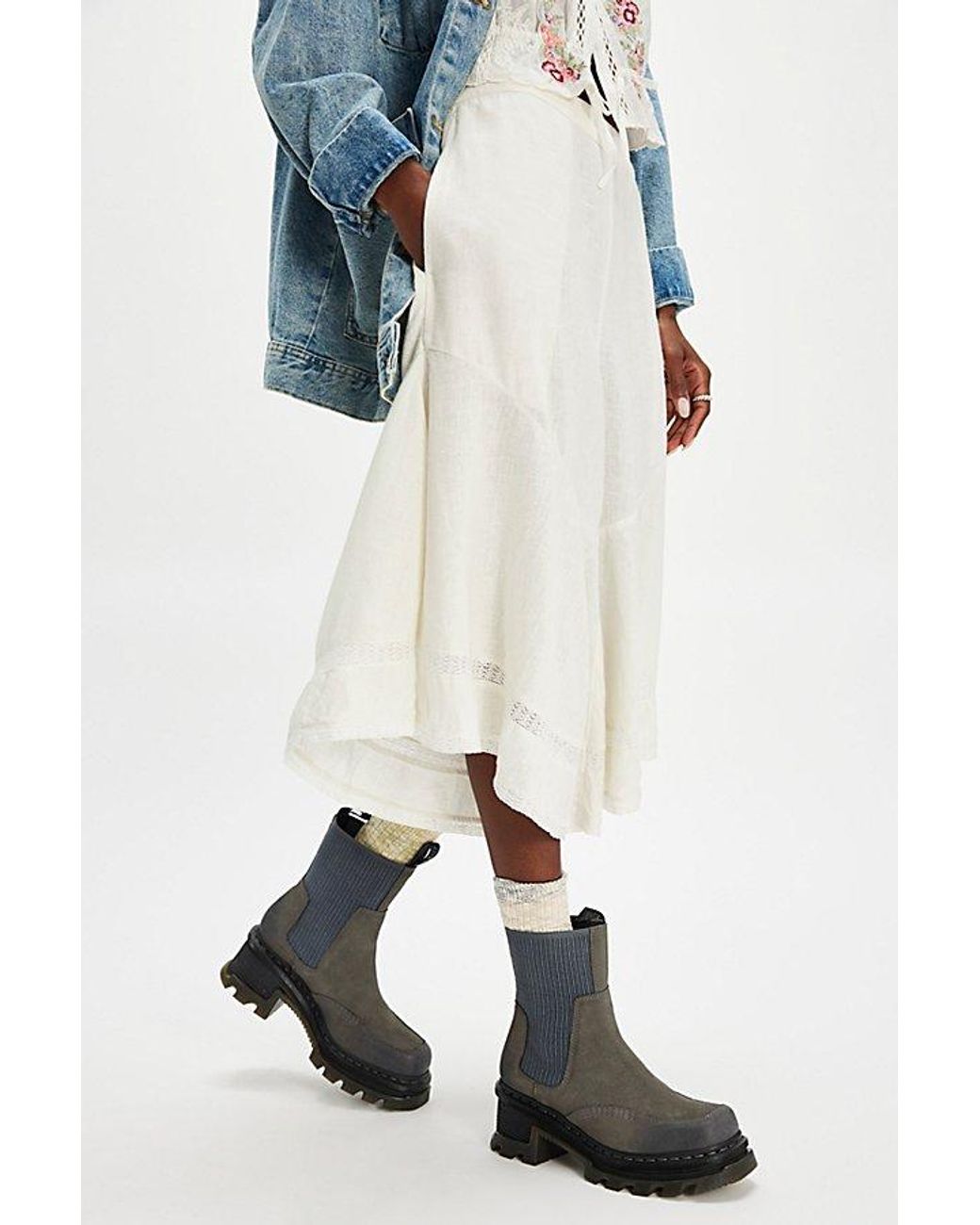 Shoe Corran Dr Martens Chelsea Boots Heel Martens Corran 3-Eye