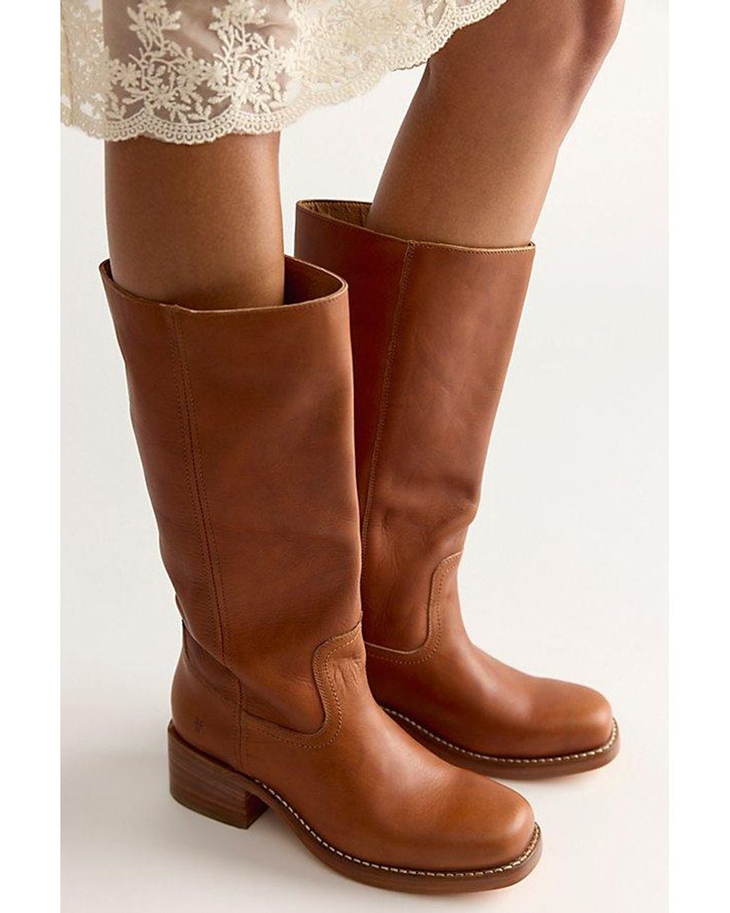 Frye Brown Campus 14L Boots