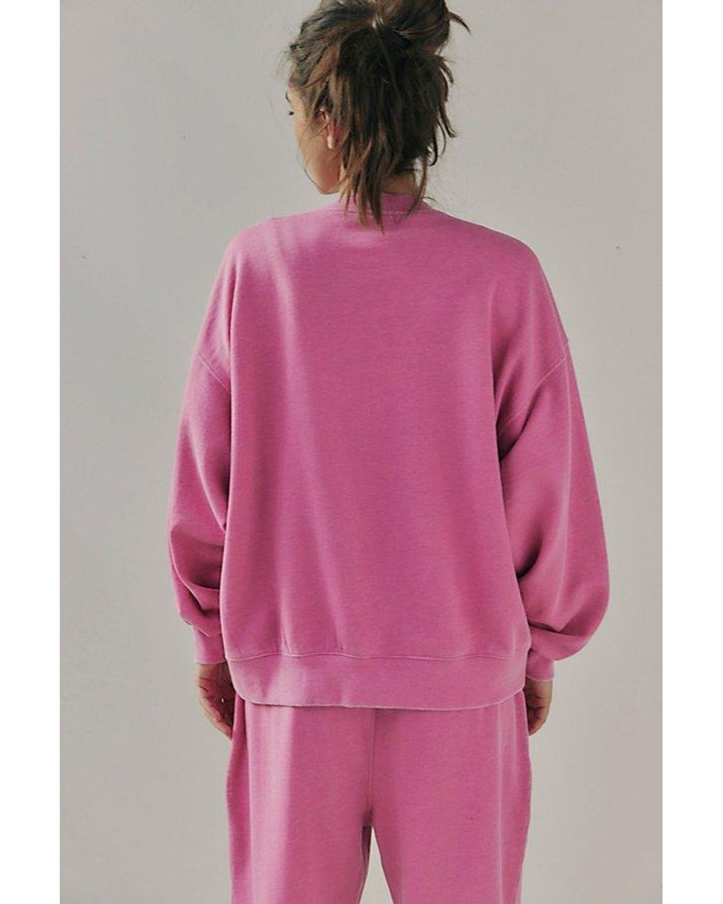 Intimately By Free People Pink Slow It Down Pullover By