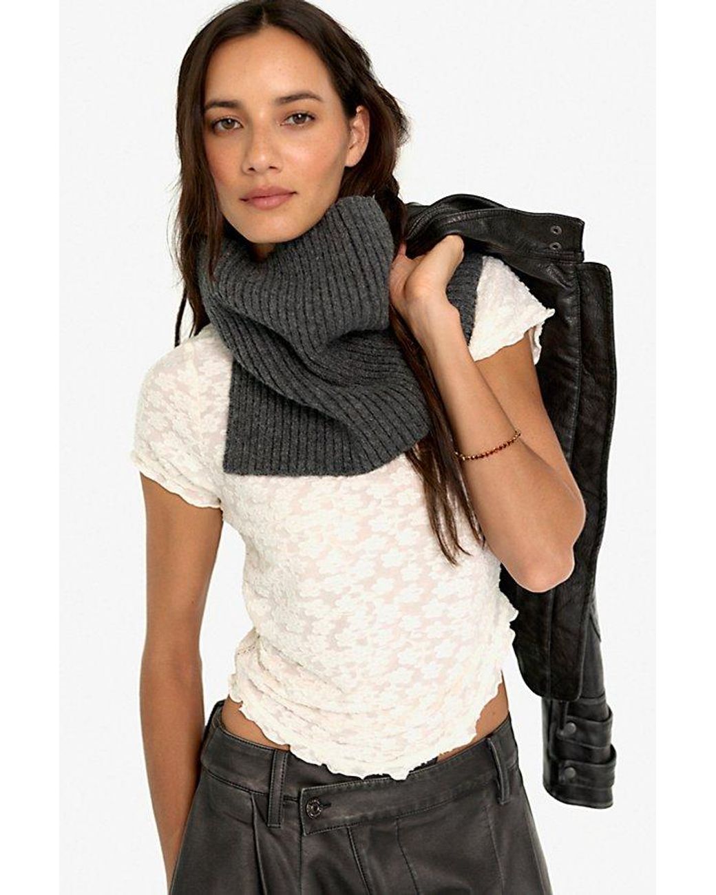 Free People Black Essential Snood
