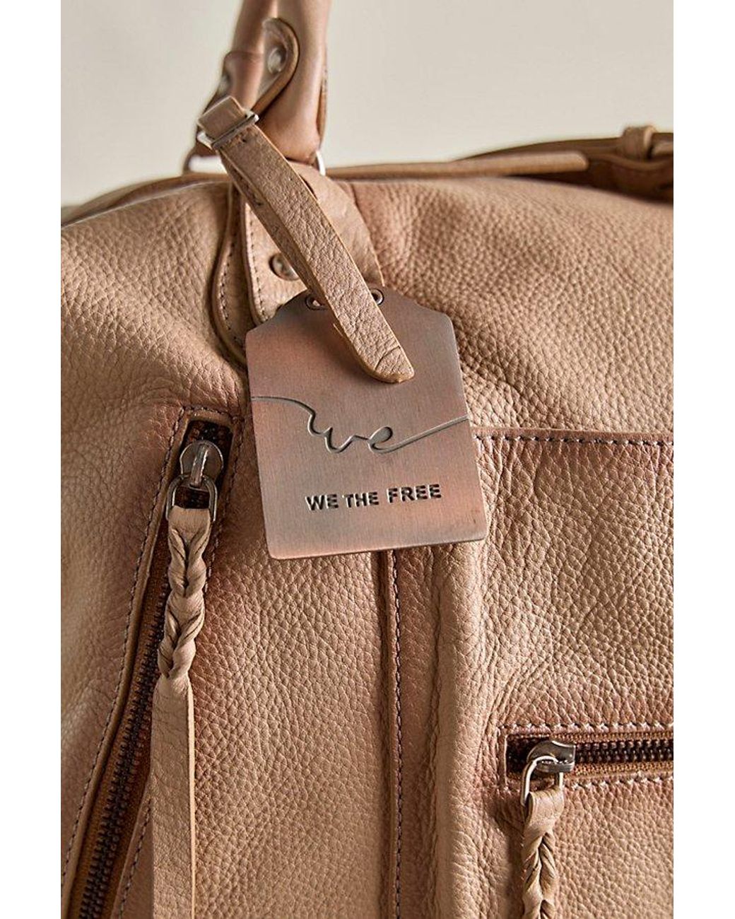 Free People Natural Emerson Tote Bag