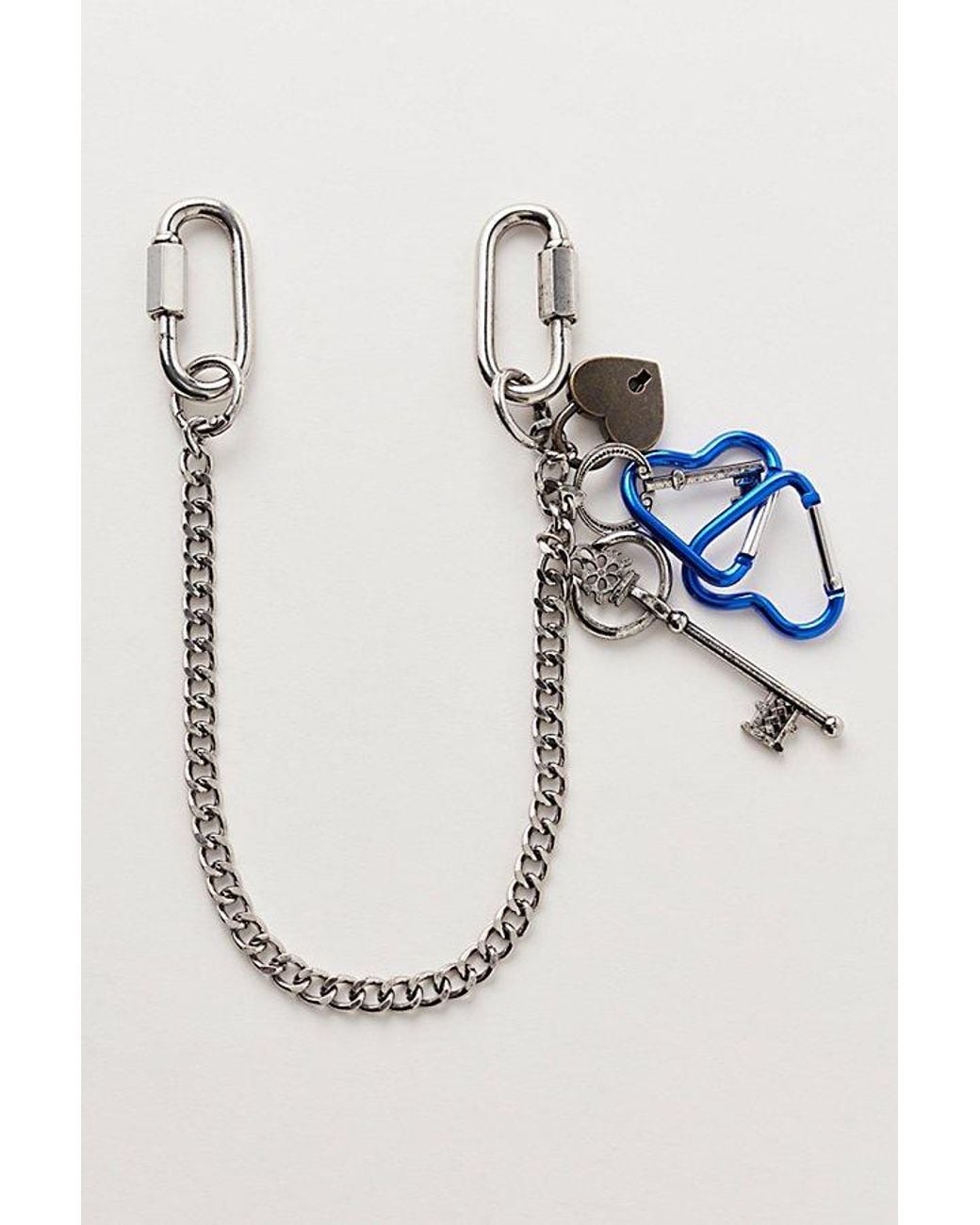 Free People Blue Charmed Swag Bag Charm