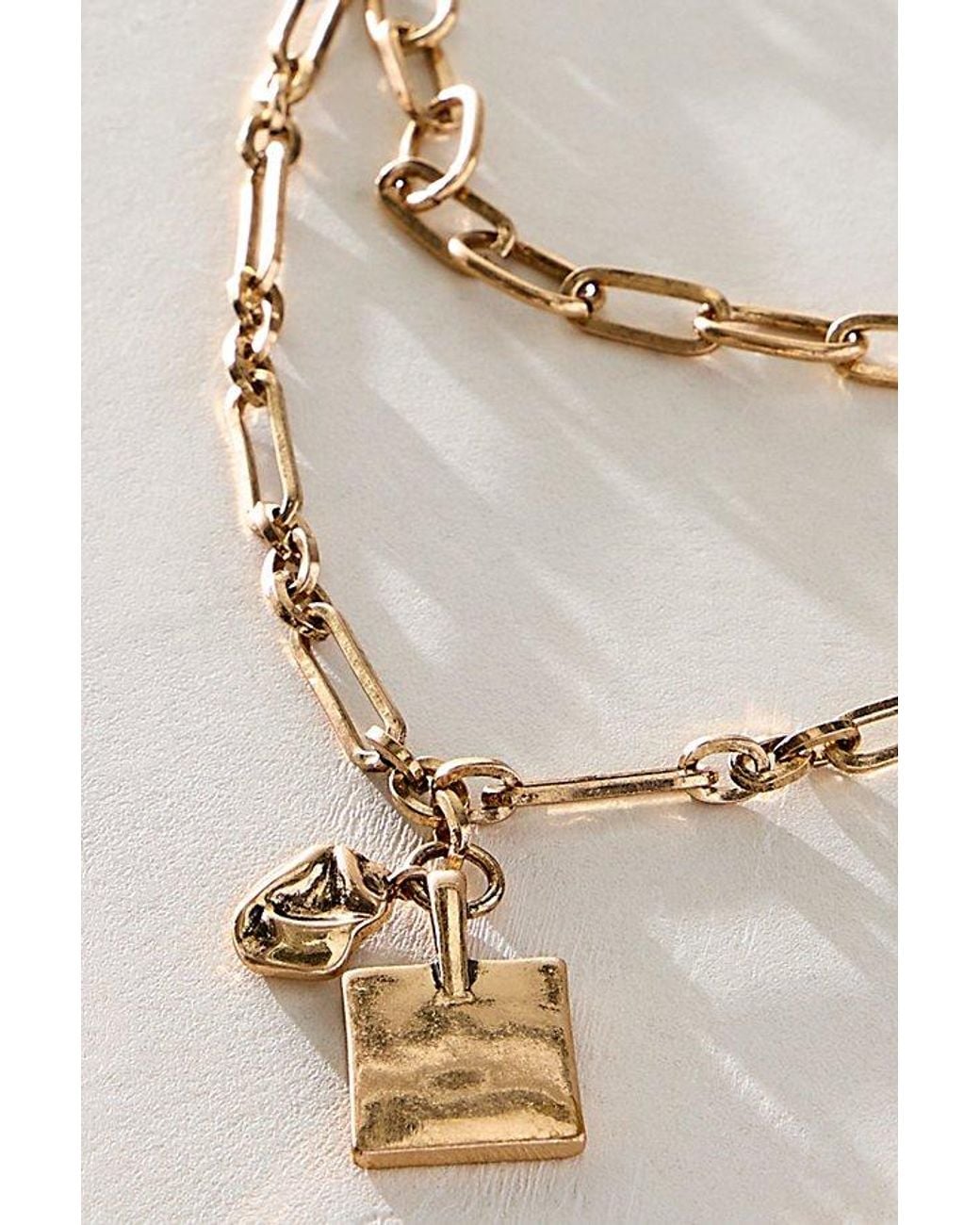 Free People Natural Tilda Chain Necklace