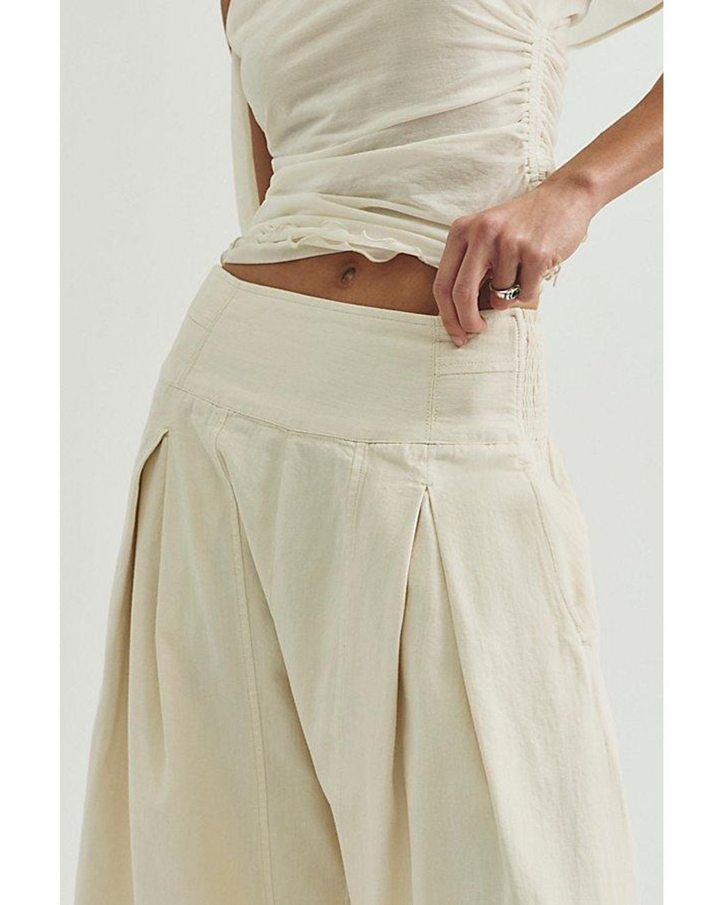 Free People Natural We The Free Valencia Harem Jean