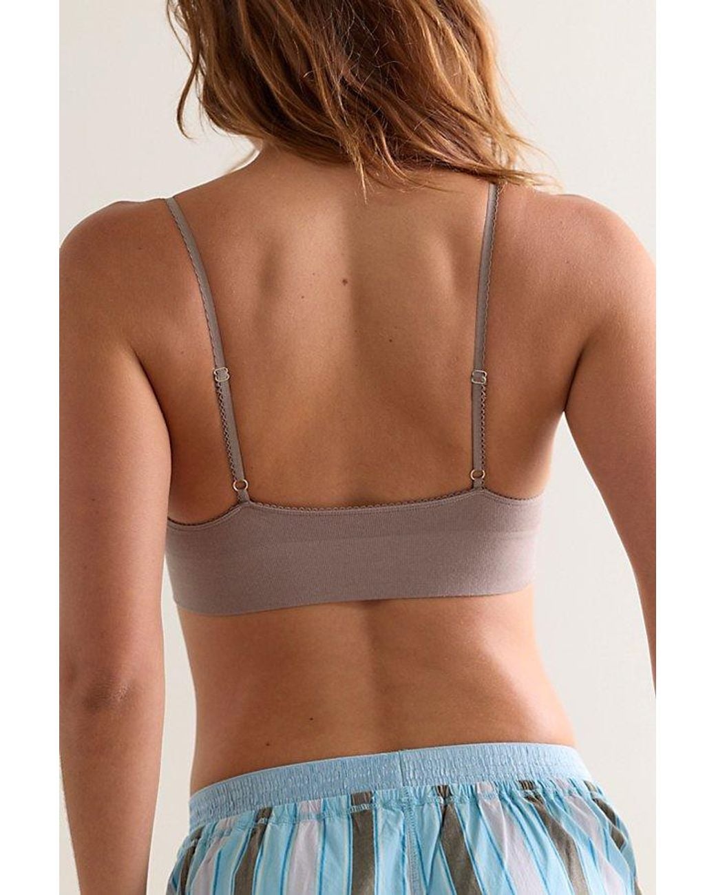 Intimately By Free People Brown Call Me Cute Longline Bralette By