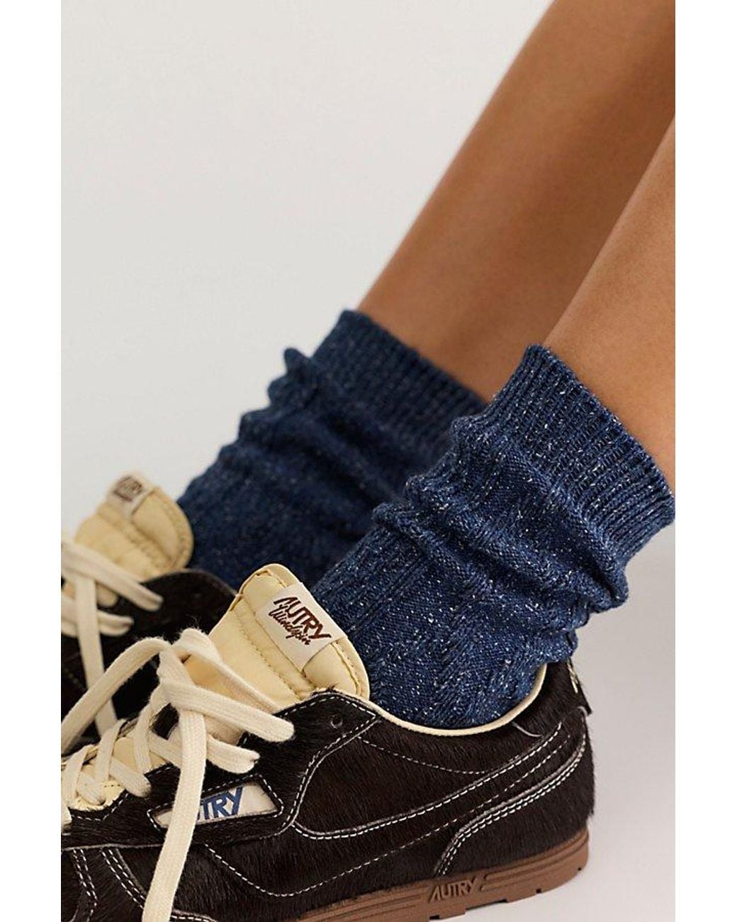 Thunders Love Blue Wool Collection Socks