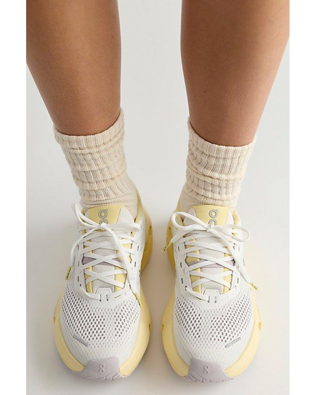 On Shoes Yellow Cloudrunner 3 Max Sneakers