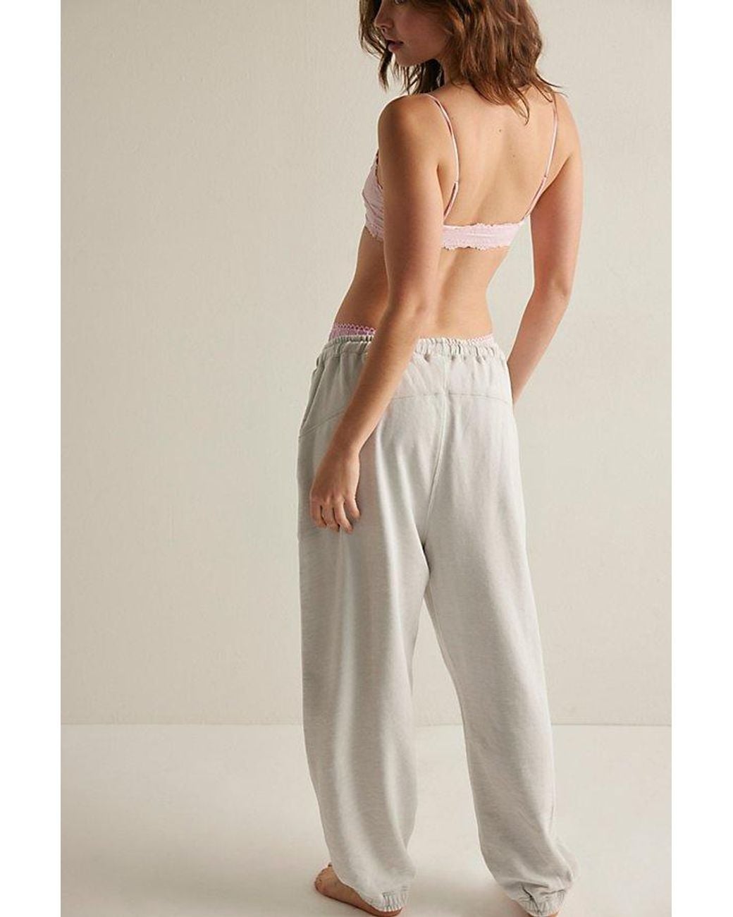 Free People Natural Slow It Down Joggers By