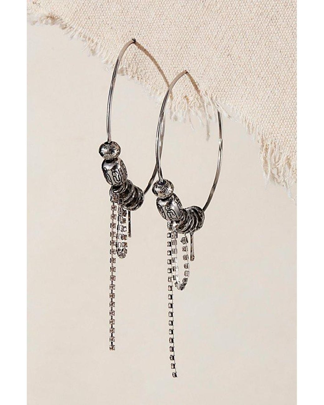 Free People Natural Flume Hoops