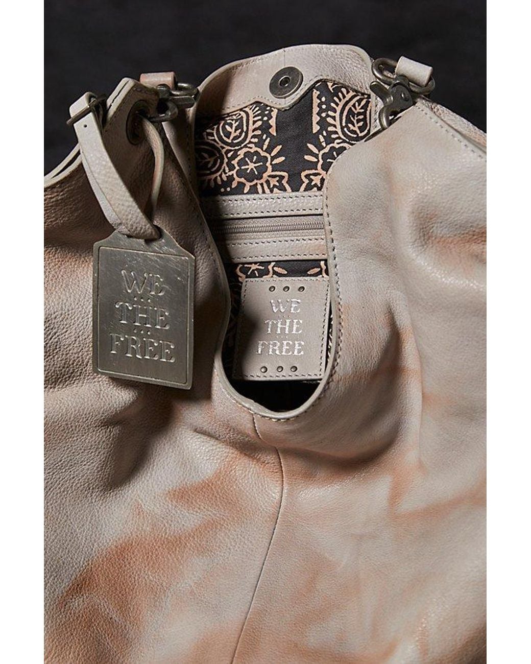 Free People Brown We The Free Sabine Slouchy Bag