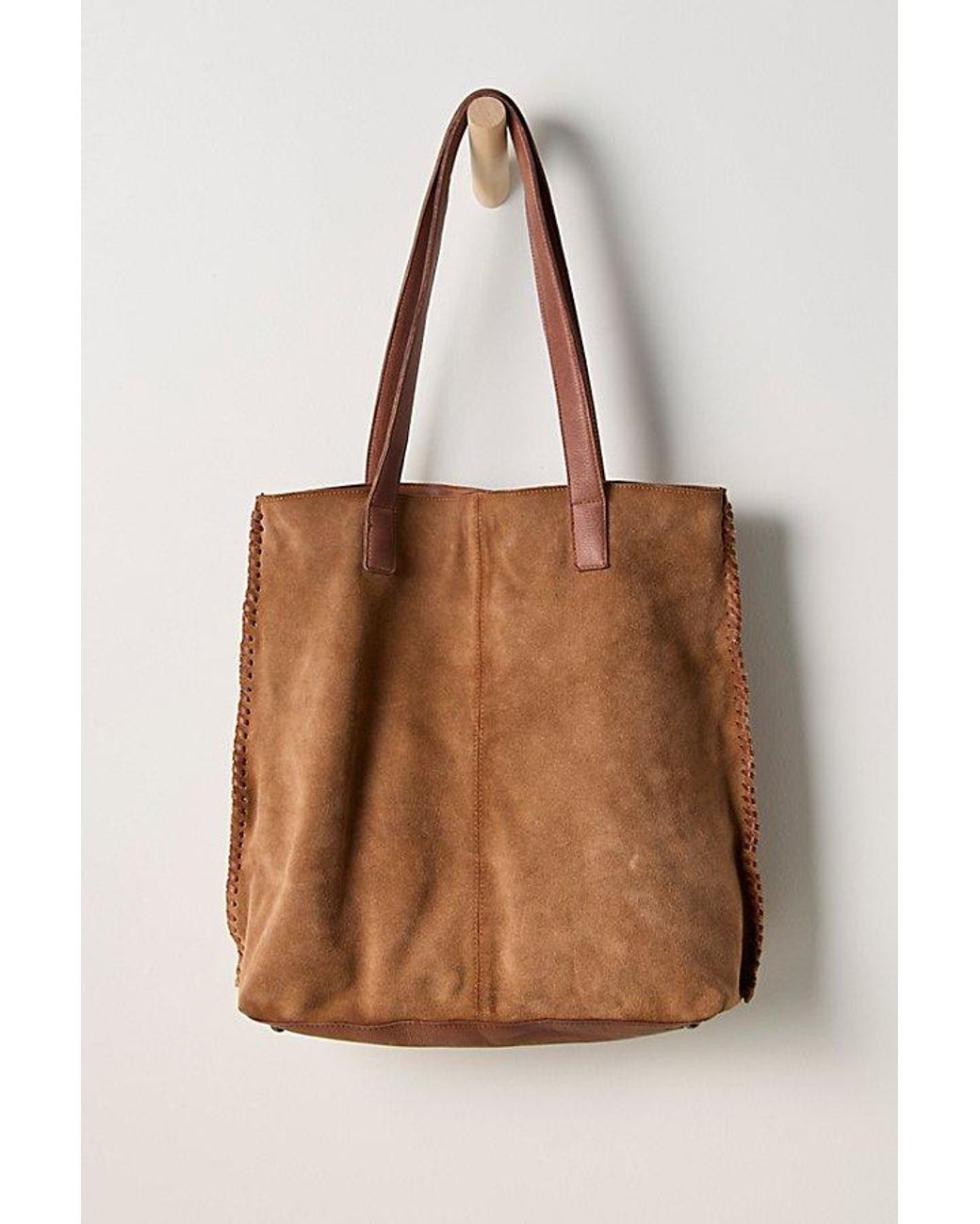 Free People Multicolor Maeve Suede Tote Bag