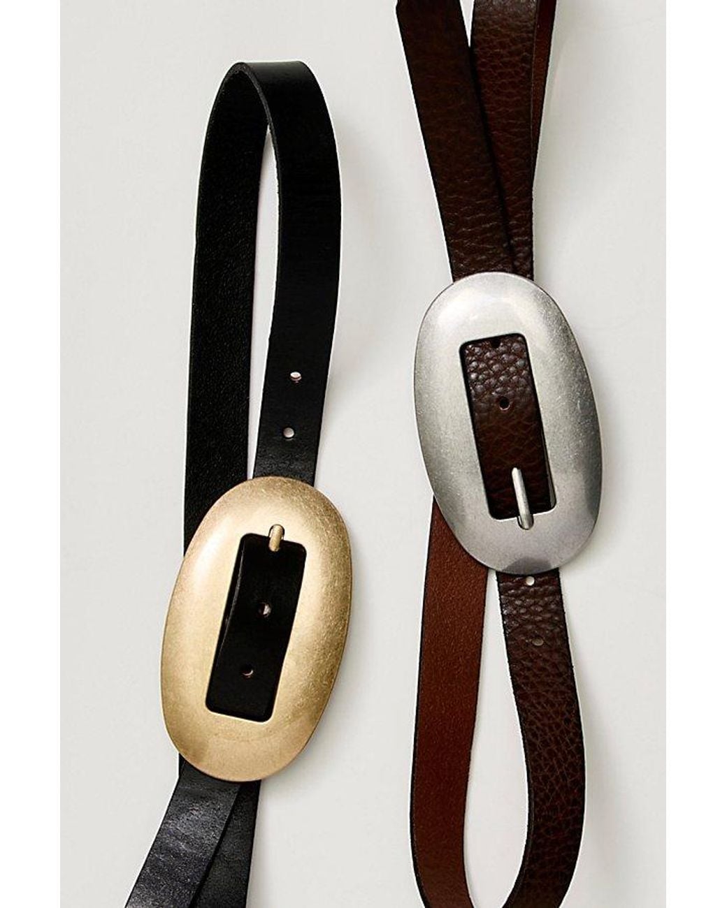 Free People Black City Cool Hip Belt