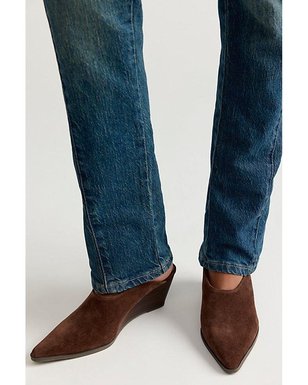 Seychelles Blue Shane Wedges
