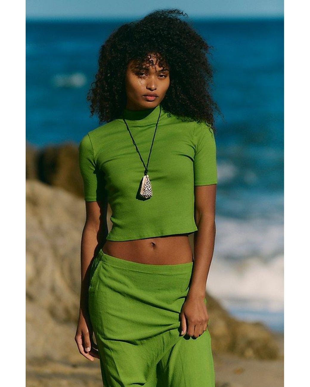 free-est Green Claudia Skirt Set By