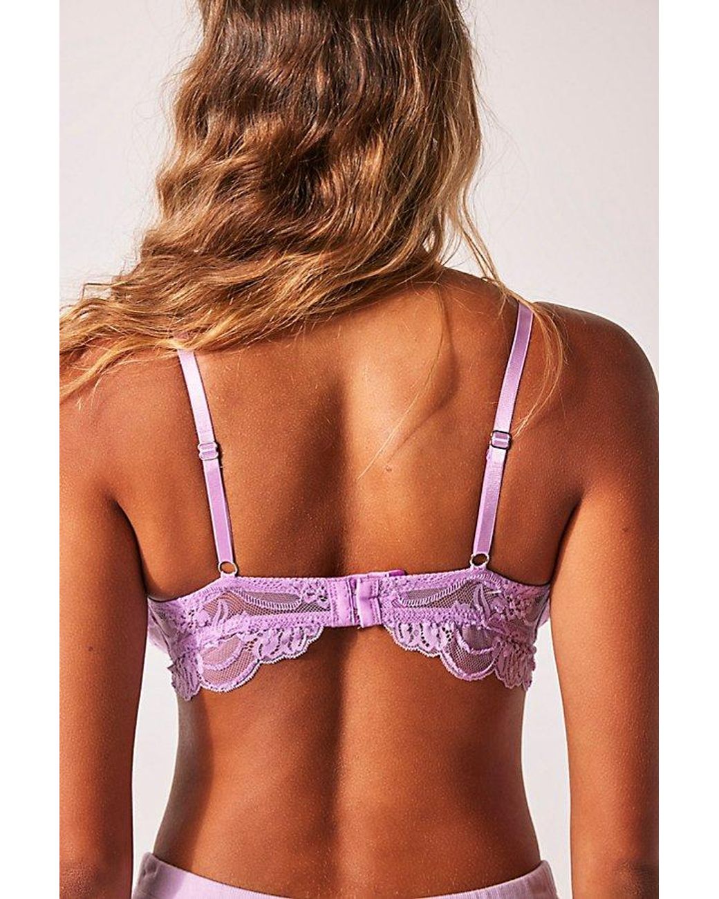 Intimately By Free People Brown Last Dance Lace Triangle Bralette
