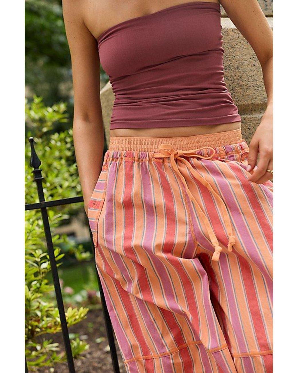 Intimately By Free People Green Over The Moon House Pants By