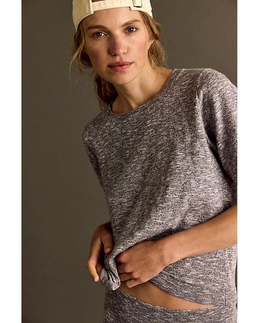 free-est Multicolor Isabella Sweater Skirt Set By