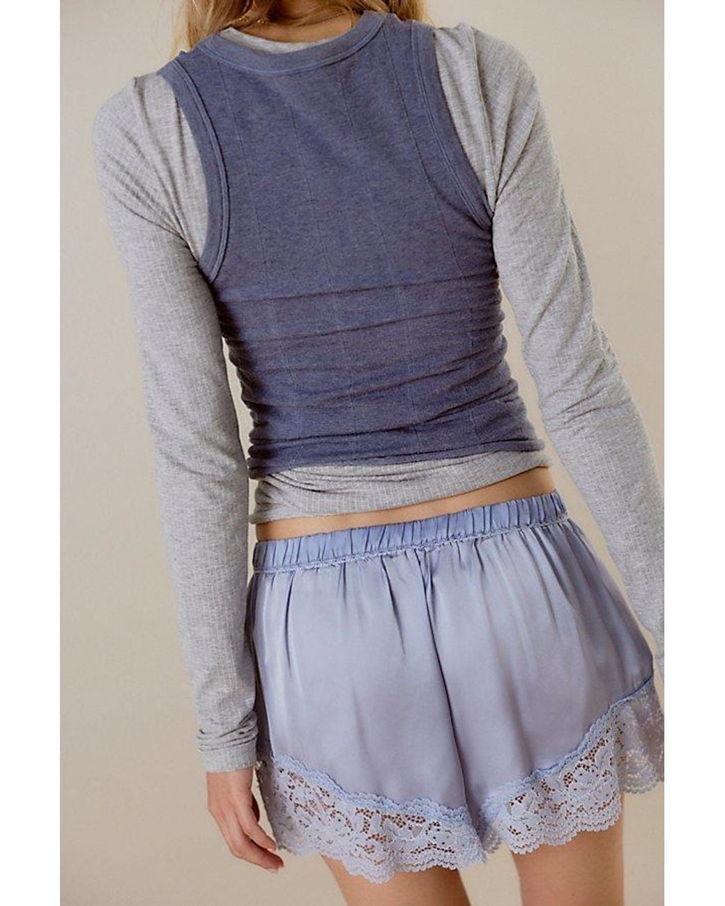 Intimately By Free People Blue Meet Me