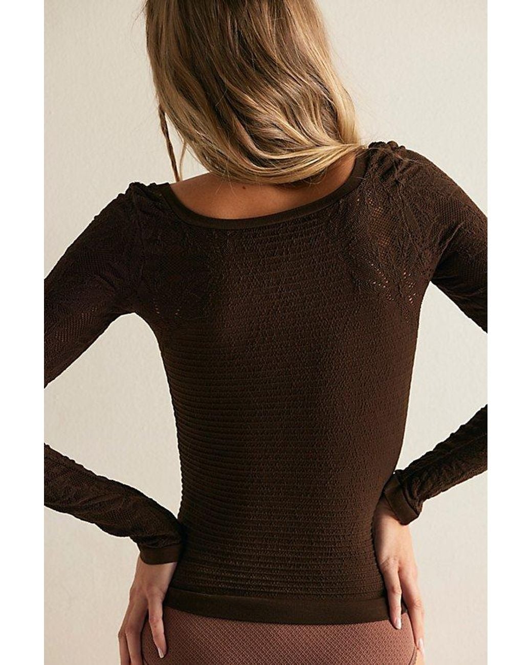 Intimately By Free People Black So Many Likes Long Sleeve By