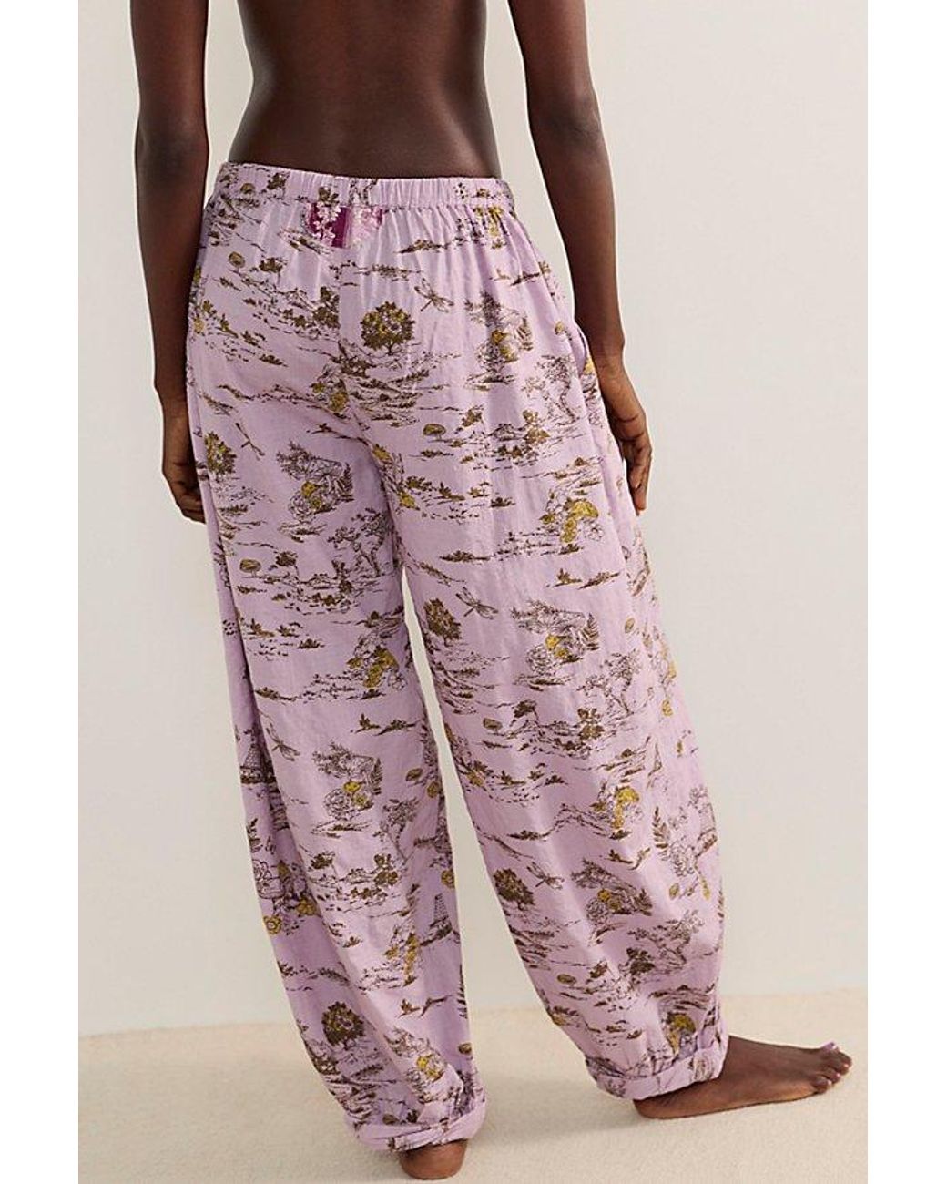 Intimately By Free People Purple On Repeat Pyjama Trousers By