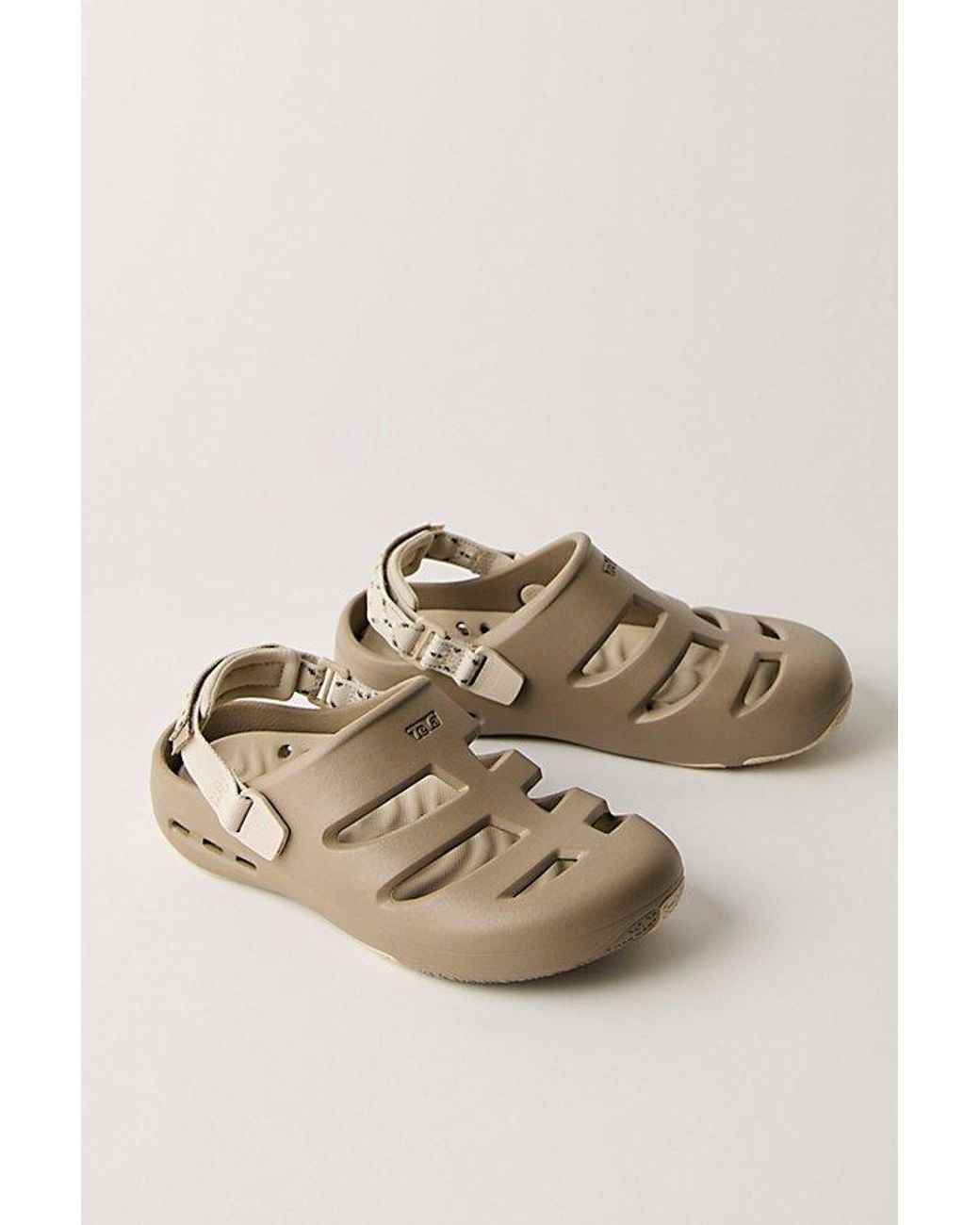 Teva Green Apreaqua Closed-Toe Water Mules