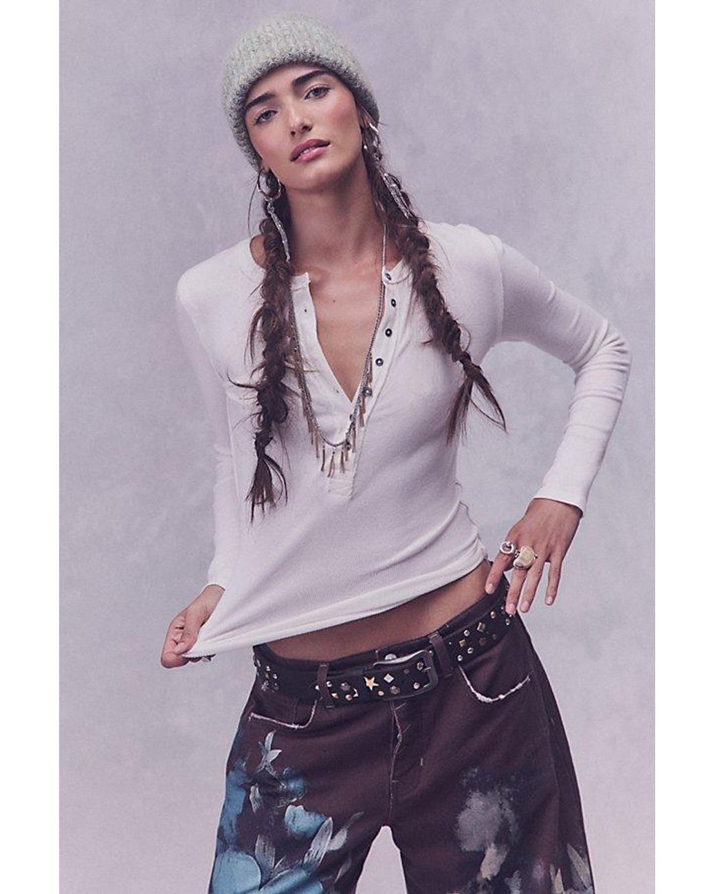 Free People Gray We The Free Jamie Henley