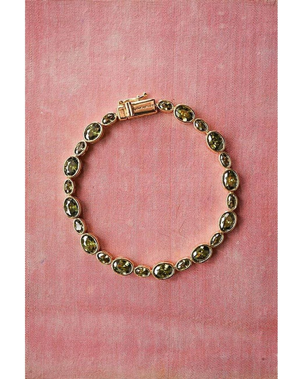 Daisy London Metallic X Free People Adeline Tennis Bracelet