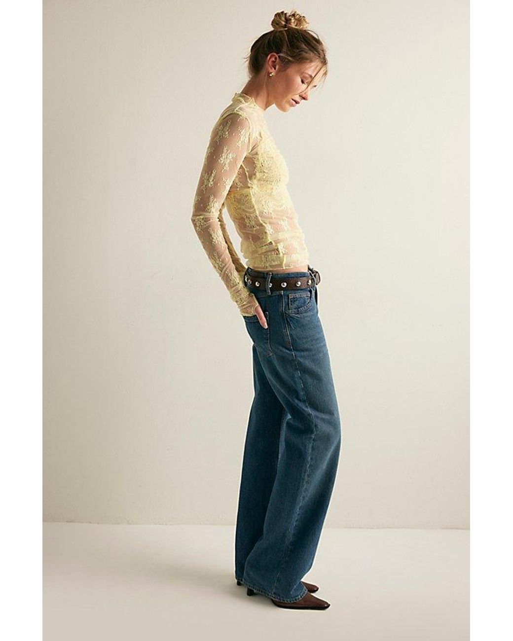 Intimately By Free People Natural Lady Lux Layering Top By