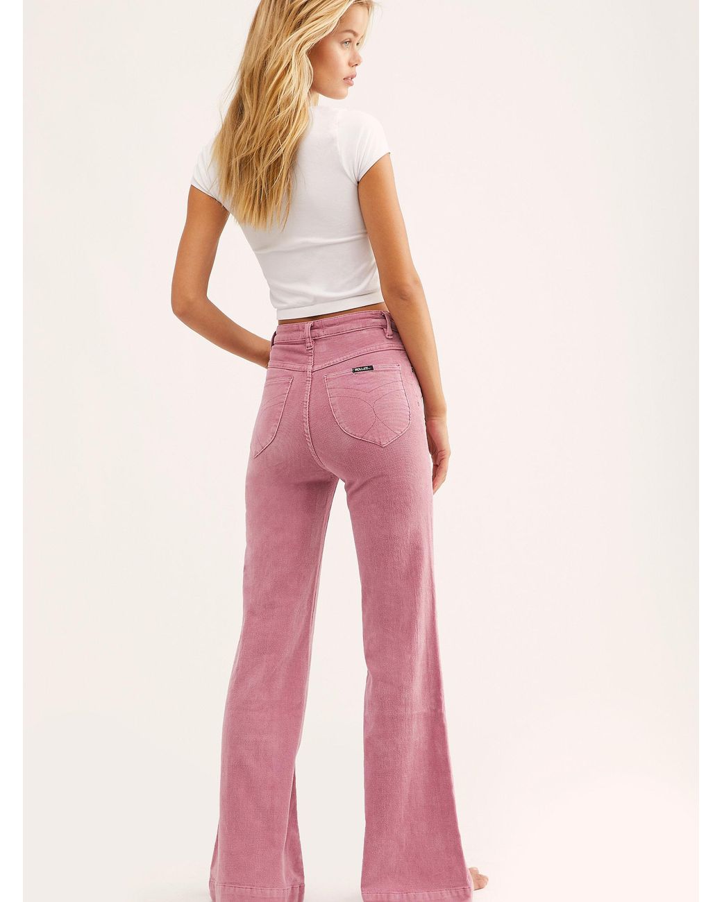 Rolla's Women's East Coast High Rise Corduroy Flare Pants