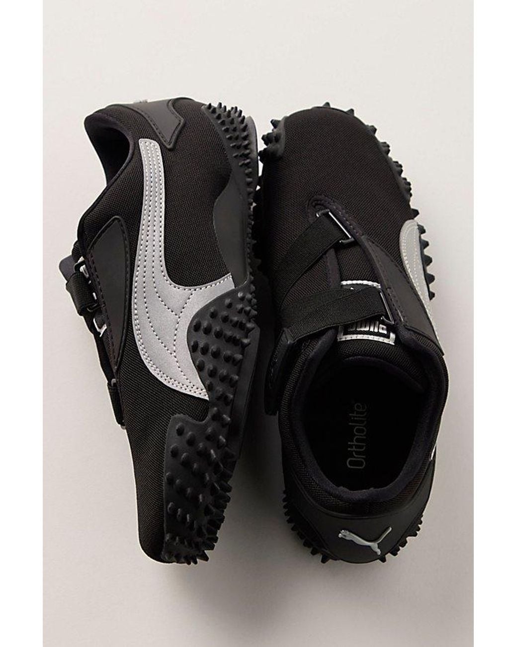 PUMA Black Mostro Suede Sneakers