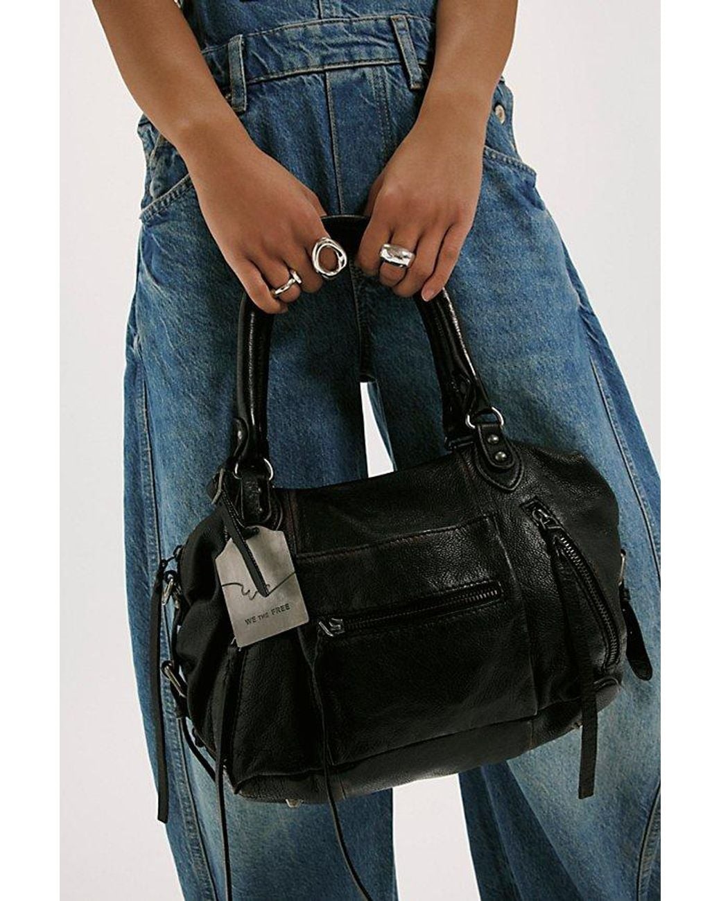 Free People Blue Baby Emerson Tote Bag