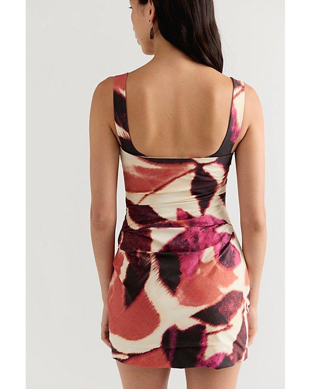 Significant Other Red Minnah Mini Dress