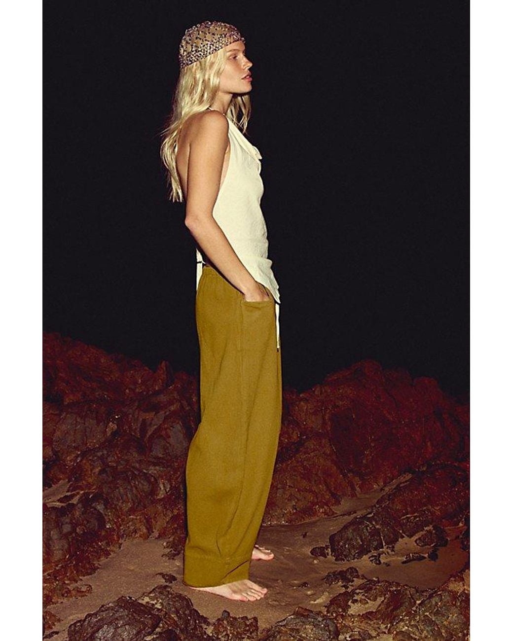 free-est Natural Beach Ease Pants By