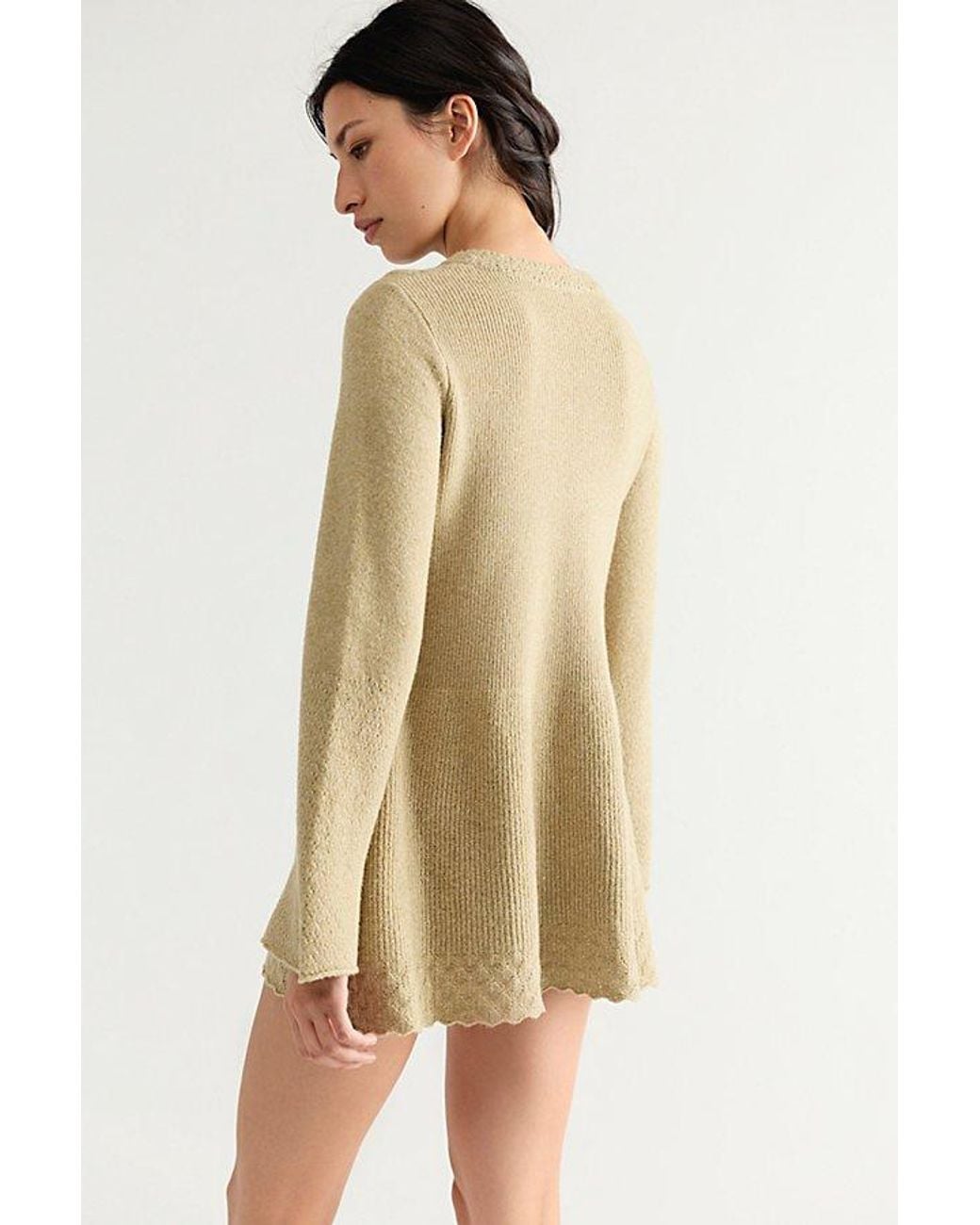 Bali Natural Old Flame Sweater Mini Dress