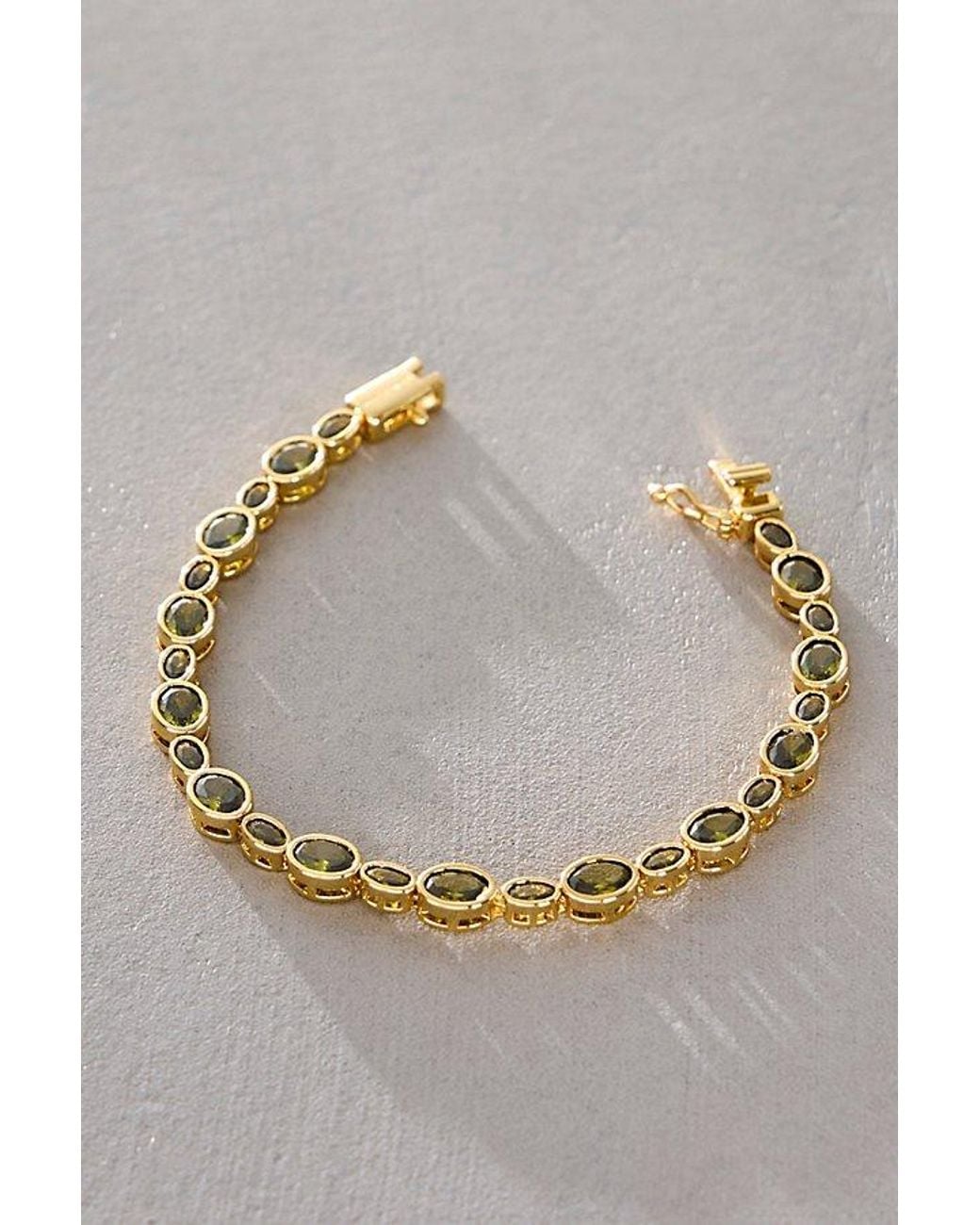 Daisy London Metallic X Free People Adeline Tennis Bracelet