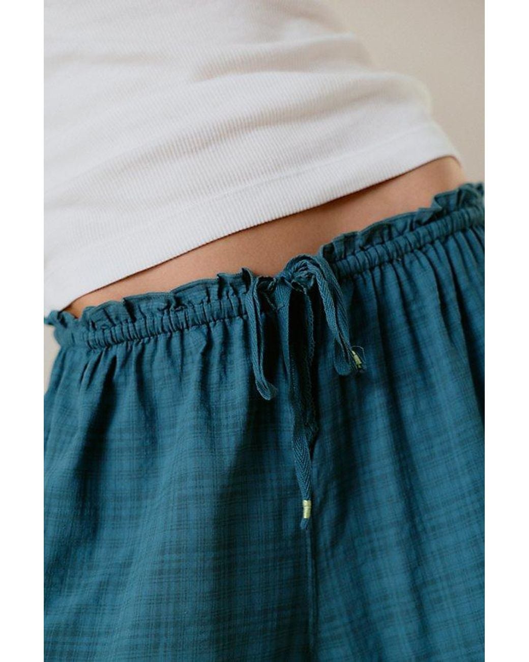Free People Blue Darling Days Solid Bloomers