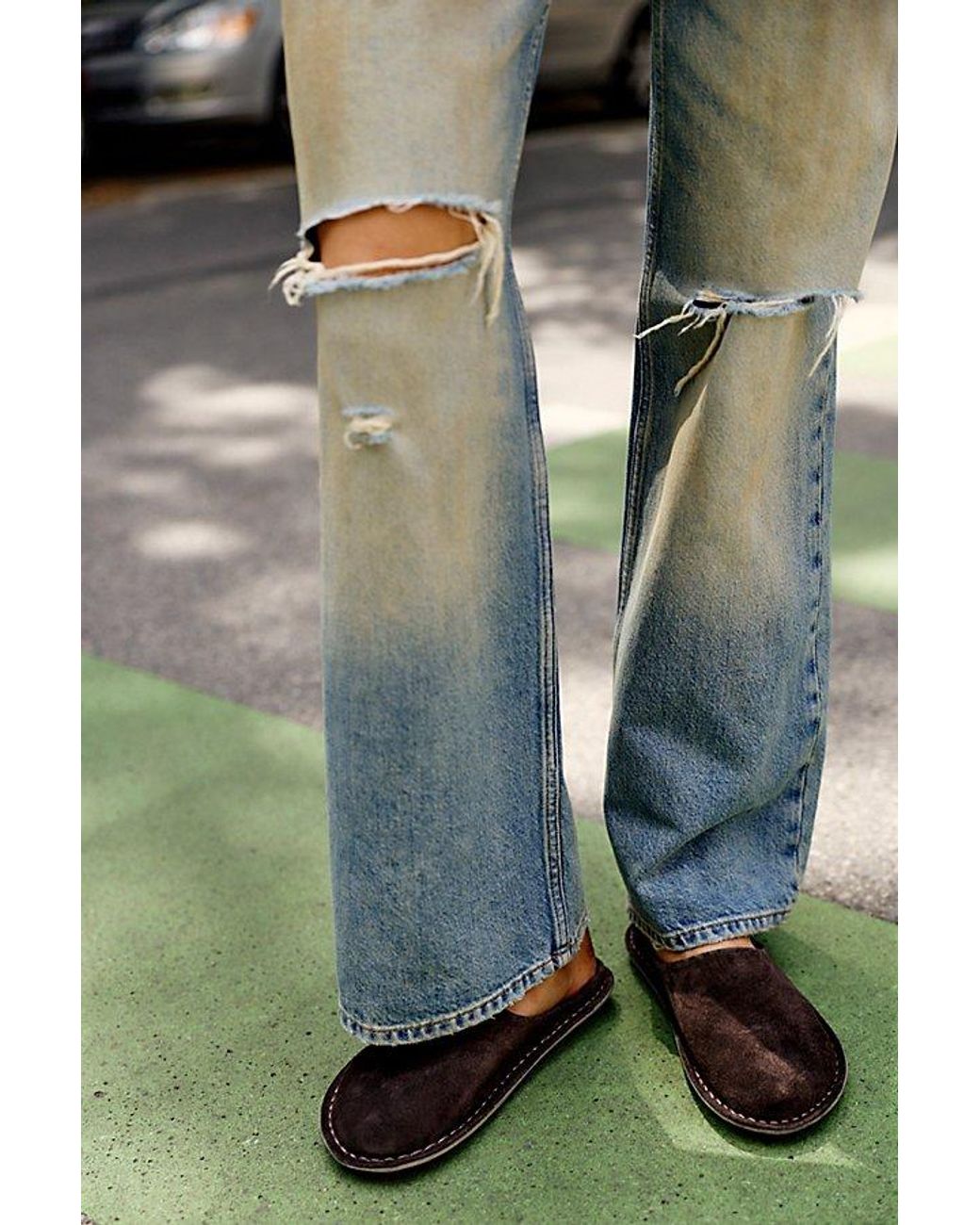 VIBAe Brown Roma Mules