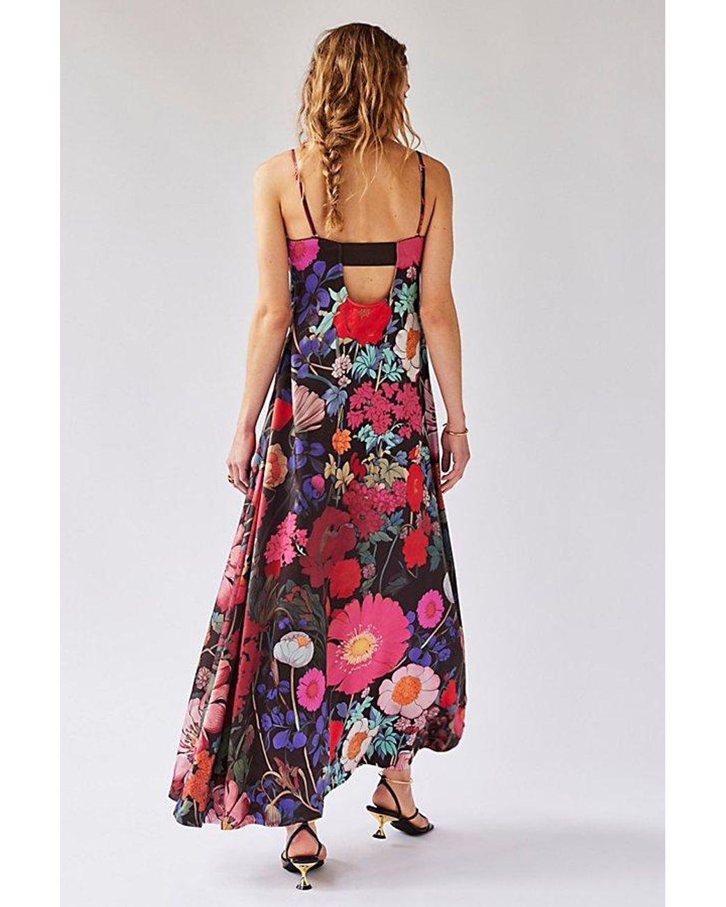 Free People Botanical Maxi Dress in White | Lyst