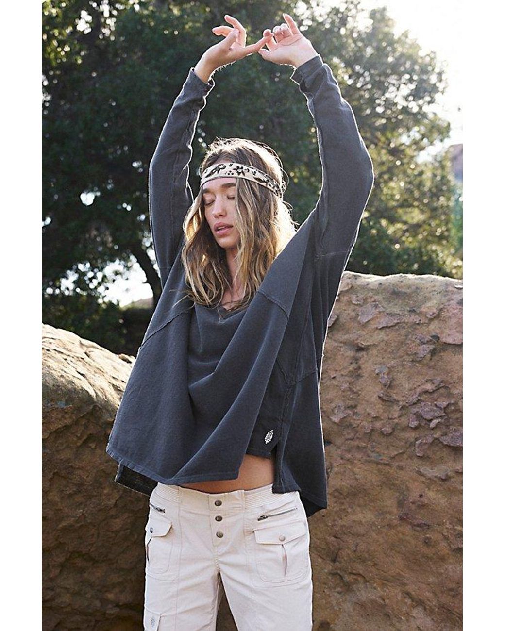 Fp Movement Black Throw On Layer