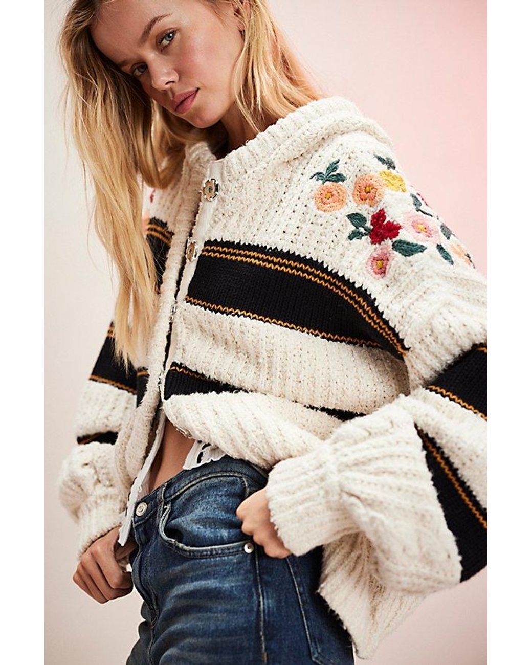 フリーピープル Free People Cassie Cardi レディース Sweaters Ivory Free People Cassie Cardi | Wild Dove Boutique | San Diego,CA