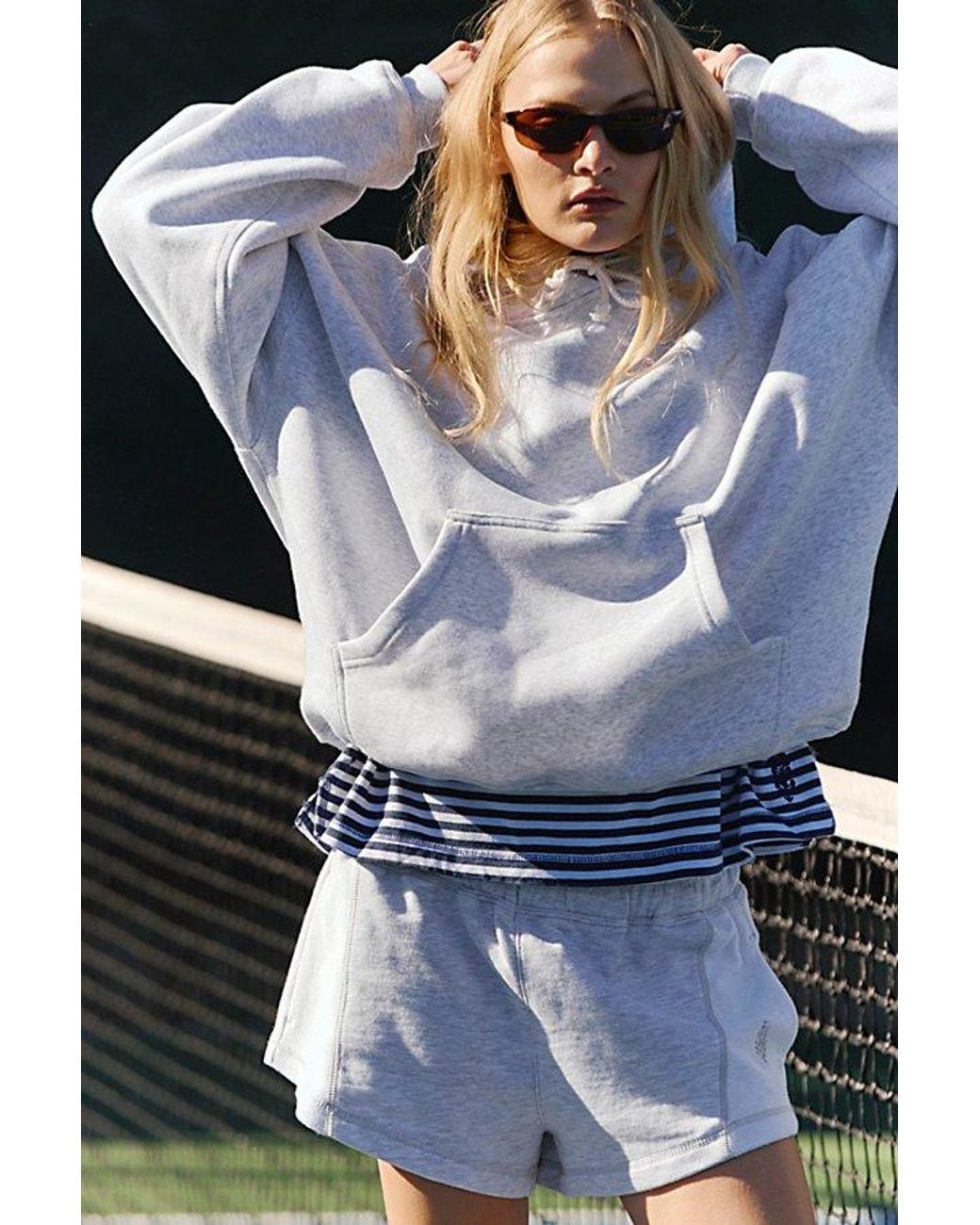 Fp Movement Blue High Press Sweat Shorts