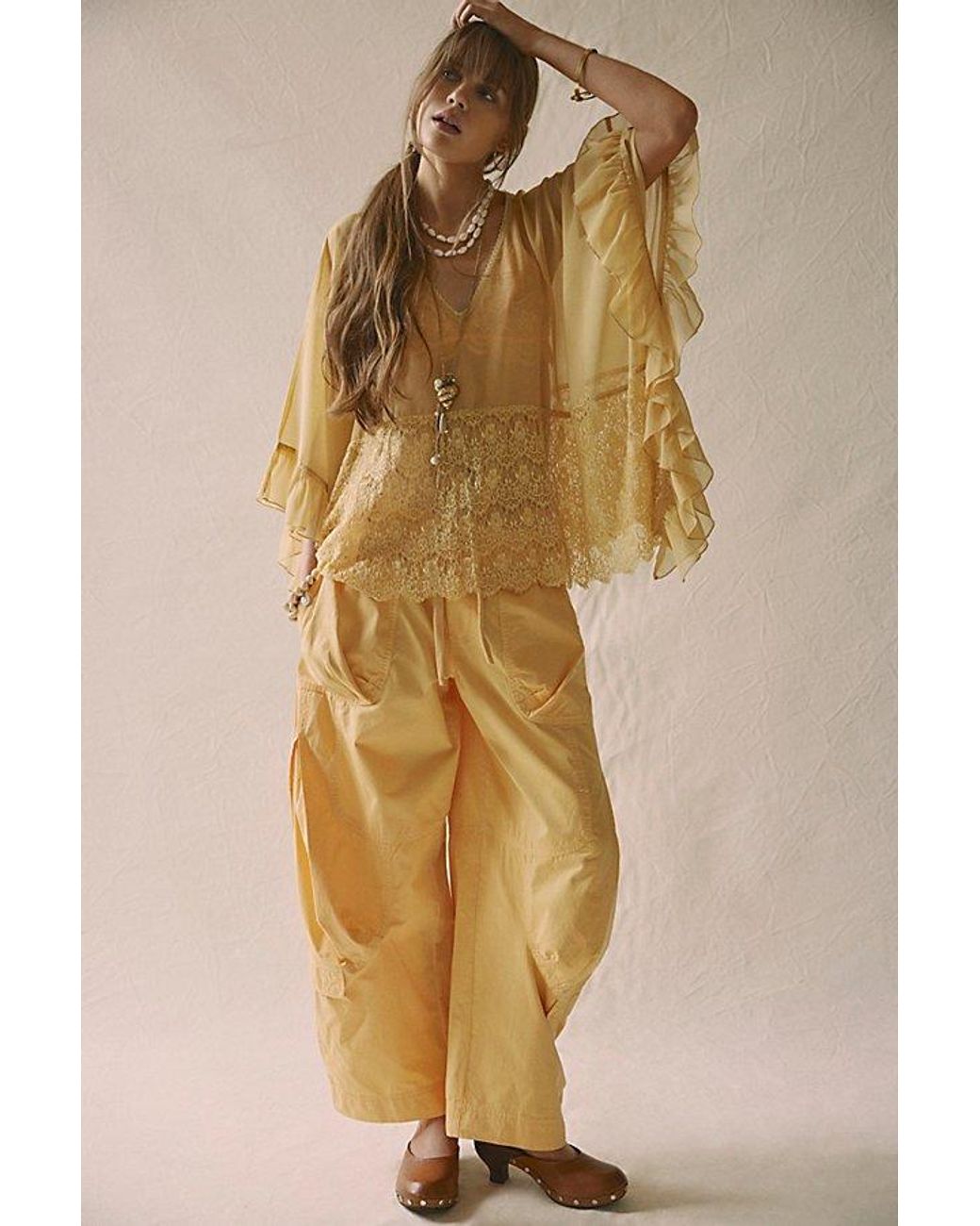 Free People ★ Dance With Me Sheer Poncho Dance With Me Sheer Poncho | Free People