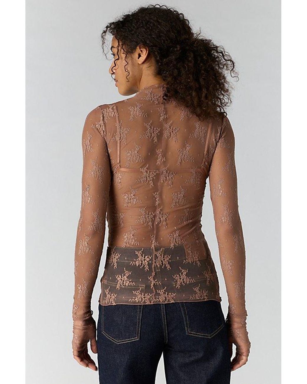 Intimately By Free People Blue Lady Lux Layering Top By