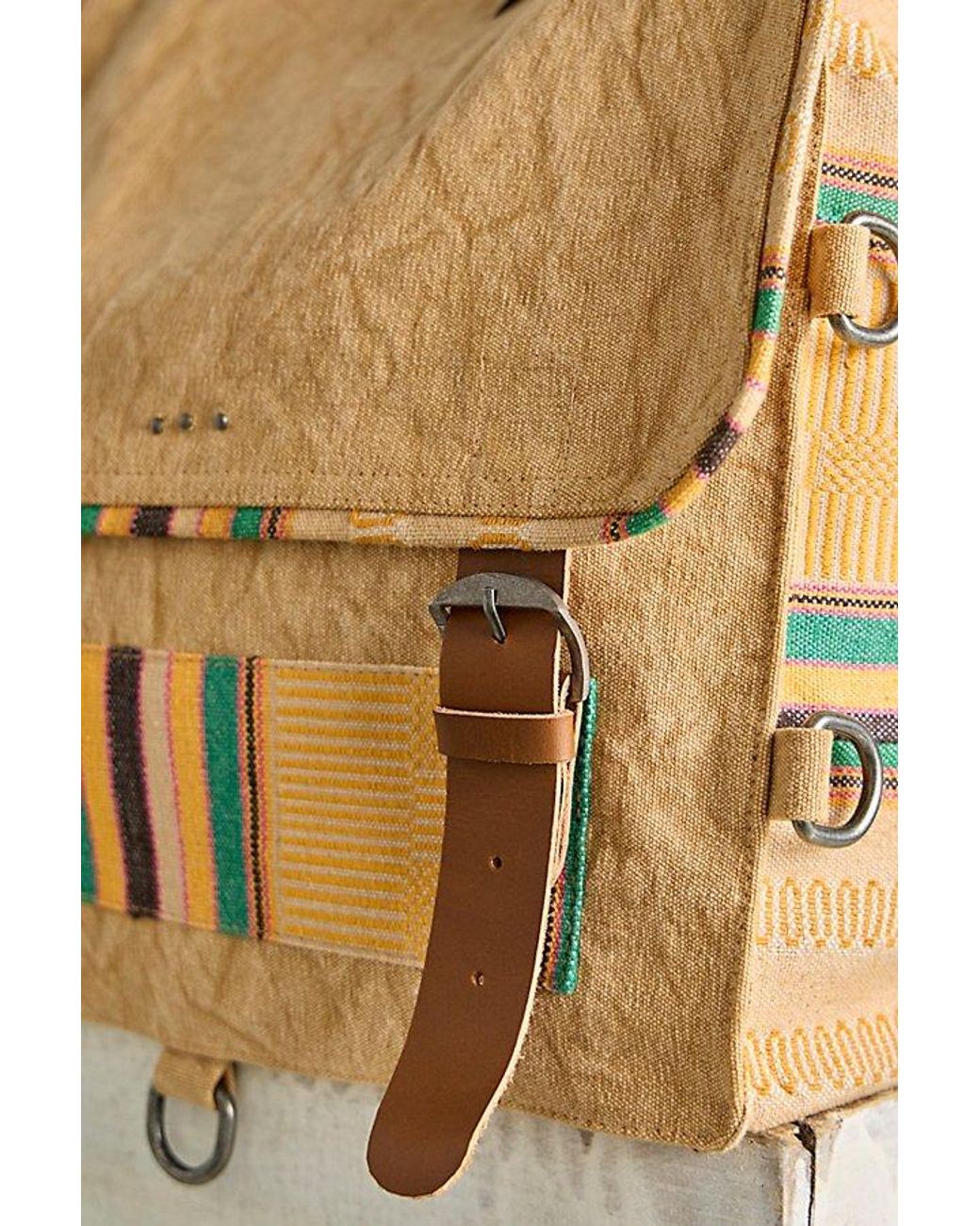 Free People Natural We The Free Patchwork Backpack