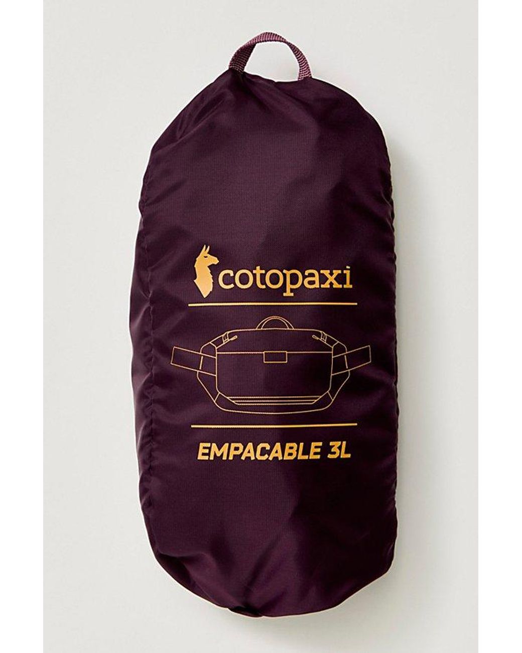 COTOPAXI Red Empacable 3L Sling Bag